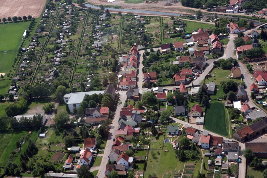 Luftaufnahme von Sundhausen 