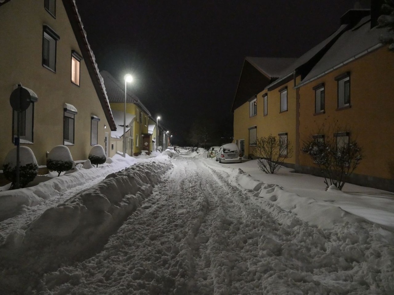 Winterimpression  Grabenstraße