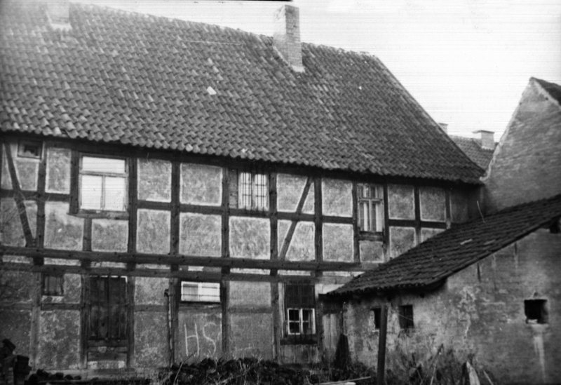 Nordseite vom Pfarrhaus 1971