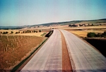 Bau der A38 Richtung Süden