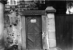 Westseite vom Pfarrhaus 1971